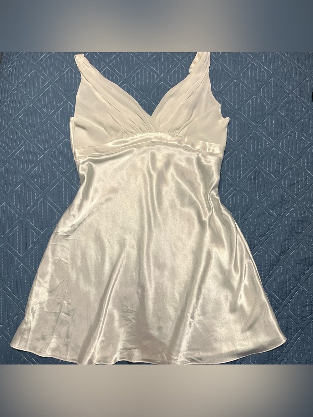 white babydoll mini dress